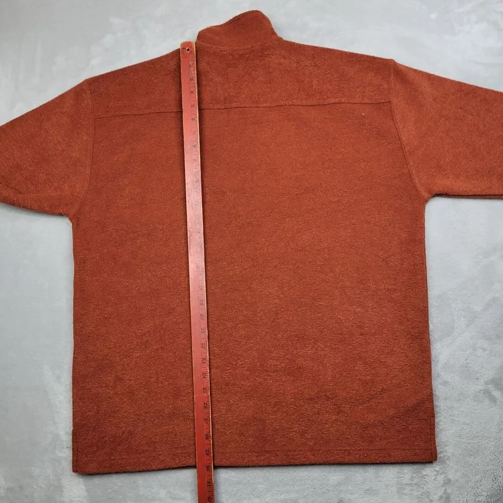Tommy Bahama Sweater Men Large Mock 1/4 Zip Sweatshirt Heavy Terry Towel Vintage